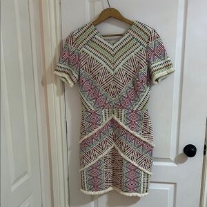 Geometric Patterned Dress